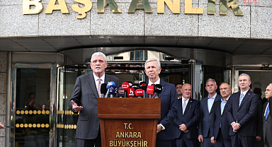 İYİ Parti Genel Başkanı Dervişoğlu'ndan, Mansur Yavaş'a ziyaret: 