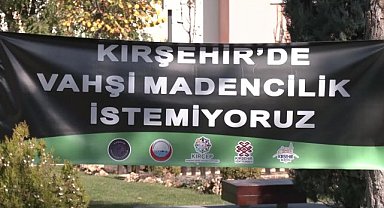 Kırşehir'de altın madenine onay verilmesine Kırşehir Belediye Başkanı Ekicioğlu'dan eleştiri