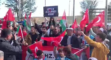 Küresel Sumud Filosunda yer alan 137 kişi İstanbul'a geldi