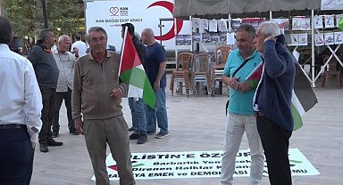 Malatya'da Sumud Filosu saldırısına tepki: Uluslararası hukukun ağır ihlali