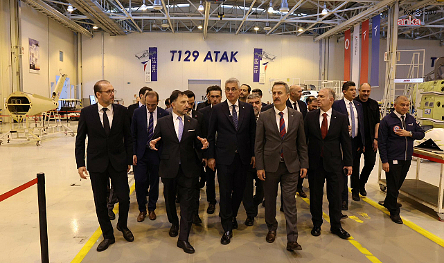 Sağlık Bakanı Memişoğlu TUSAŞ'ı ziyaret etti