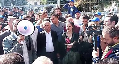 TPI işçileri Çalışma Bakanlığı önünde mağduriyetlerini dile getirdi