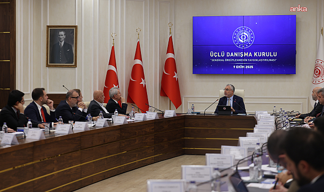 Üçlü Danışma Kurulu, sendikal örgütlenmenin yaygınlaştırılması gündemiyle toplandı