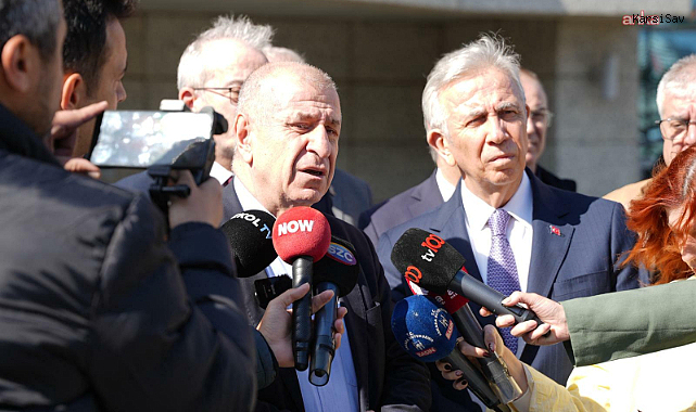 Ümit Özdağ'dan Mansur Yavaş'a destek ziyareti