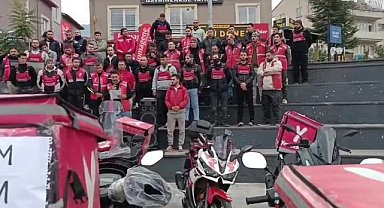 Yemeksepeti kuryeleri 