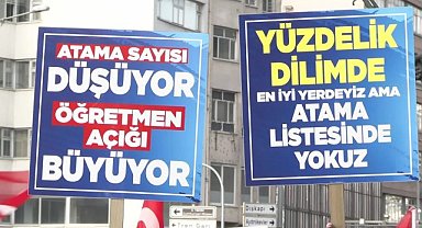 2024 KPSS ataması yapılmayan öğretmenler, Türk Eğitim-Sen ile ek atama talep etti