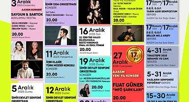 Ahmed Adnan Saygun Sanat Merkezi (AASSM), konser ve sergilerle 2025’i uğurluyor