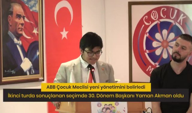 Ankara Büyükşehir Çocuk Meclisi'nin yeni yönetimi belli oldu