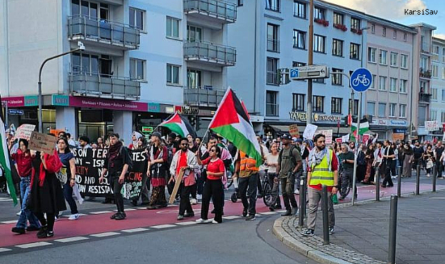 Berlin’de Filistin protestolarına getirilen yasaklar hukuka aykırı bulundu