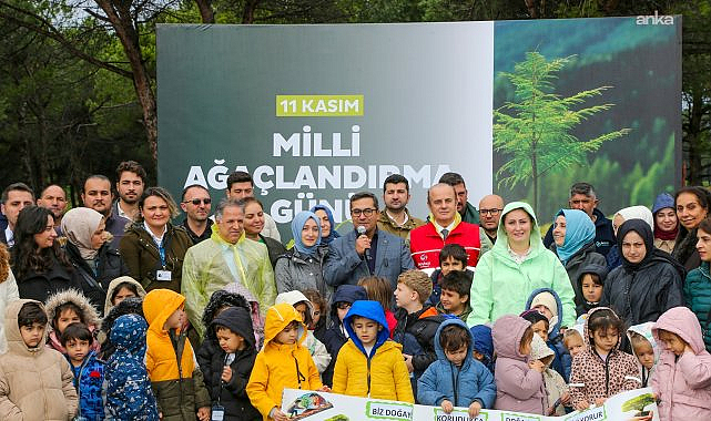 Beykoz'da fidanlar toprakla buluşturuldu