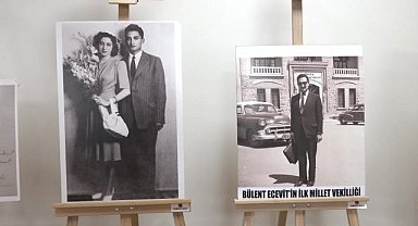 "Bülent Ecevit'i Anmak ve Anlamak" sergisi açıldı