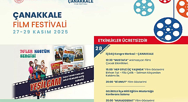 Çanakkale'de film festivali heyecanı