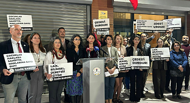 Çocuk Hakları Günü'nde İzmir Barosu'ndan iktidara açık çağrı: Çocuk hakları için gereken önlemler alınmalı