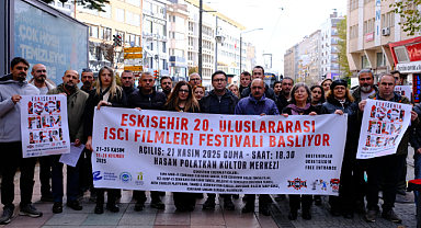 Eskişehir 20'nci Uluslararası İşçi Filmleri Festivali, 21 Kasım'da başlıyor