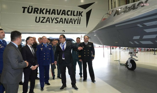 Kazakistan Savunma Bakanı Kosanov, TUSAŞ tesislerini ziyaret etti