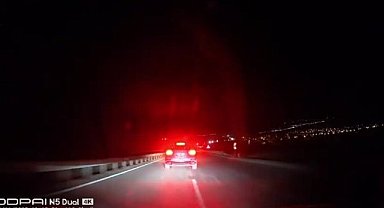 Kırıkkale-Çorum yolunda trafiği tehlikeye atan sürücü Yozgat'ta gözaltına alındı