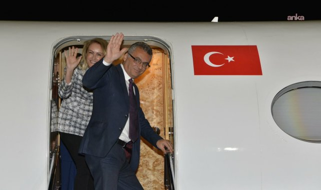 KKTC Cumhurbaşkanı Erhürman, ilk resmi ziyareti için Ankara'da