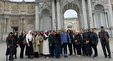 Maltepeliler, Dolmabahçe Sarayı'nı ziyaret etti