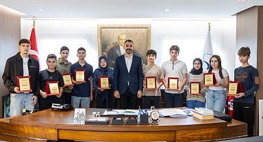 Manavgat Belediye Başkanvekili Çiçek, öğrencileri ağırladı