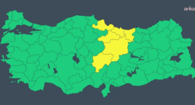 Meteoroloji Genel Müdürlüğünden Orta Karadeniz ve İç Anadolu'nun kuzeydoğusuna kuvvetli yağış uyarısı