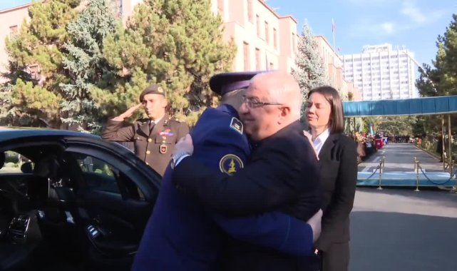 Milli Savunma Bakanı Güler, Kazakistan Savunma Bakanı Kosanov'un Bakanlık'ta karşıladı