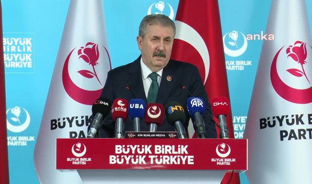 Mustafa Destici: Aziz şehitlerimizin ruhları şad, mekânları cennet olsun