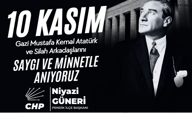 Pendik'te 10 Kasım Anma Programı: