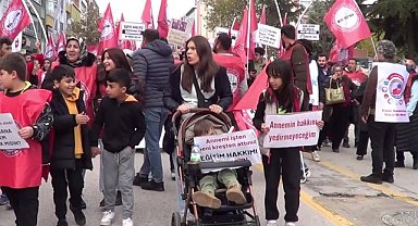 Şık Makas işçilerinden "Kod 22" protestosu