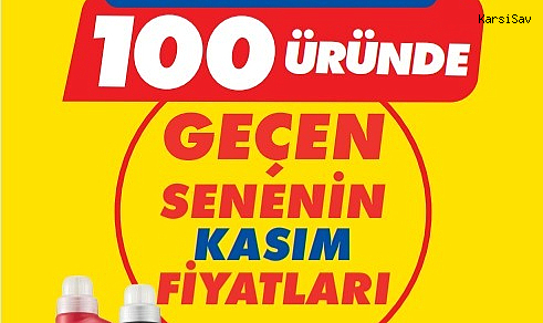 ŞOK Marketler, 100 ürünü, geçen senenin fiyatlarıyla satışa sunuyor