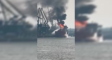Ukrayna'nın Izmail Limanı'nda bulunan Türk gemisine dron saldırısı gerçekleştirildi; mürettebat tahliye edildi