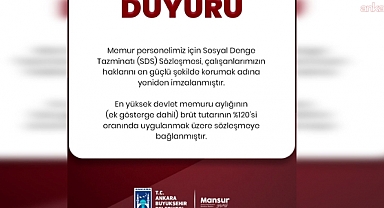 Ankara'da memurlar için