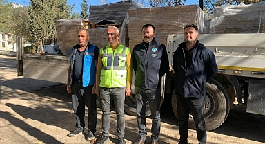 Bartın Belediyesi'nden Adıyaman'a park donatısı desteği