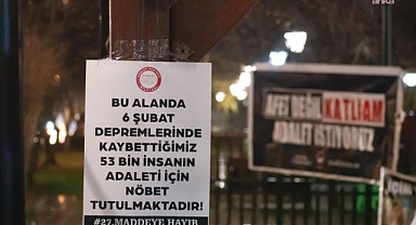 CHP'li Kara, TBMM Başkanı Kurtulmuş'u depremzede ailelerin adalet nöbetine çağırdı