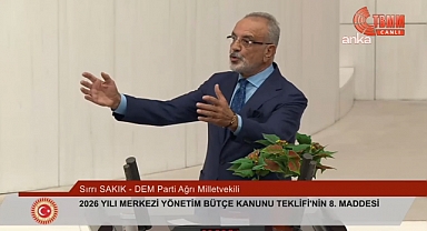 DEM Partili Sırrı Sakık: 499 milletvekili, ben dahil olmak üzere hepimiz iki maaş alıyoruz ama gençler almıyor