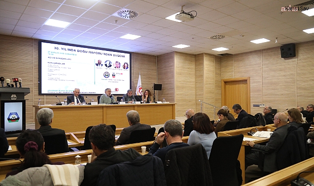 Diyarbakır’da “30. Yılında Doğu Raporu'ndan Bugüne