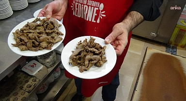 Edirne'de tava ciğerin porsiyonu 420 lira olacak: 