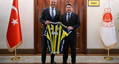 Fenerbahçe Başkanı Saran'dan Adalet Bakanı Tunç'a ziyaret