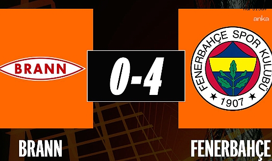 Fenerbahçe, UEFA Avrupa Ligi'nde Brann'ı 4-0 mağlup etti.