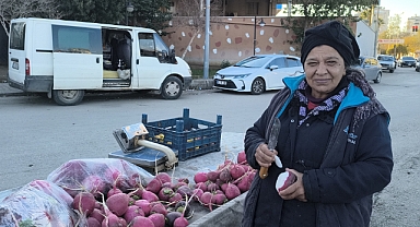 Kozan'da emekliler semt pazarında çalışıyor