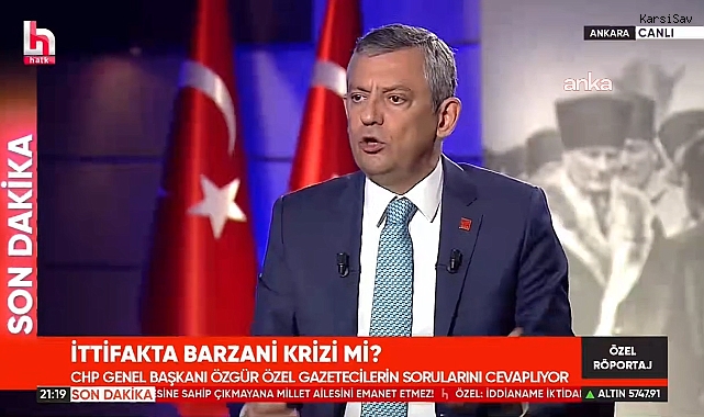 Özgür Özel'den Barzani'nin Cizre ziyaretindeki görüntülere tepki: