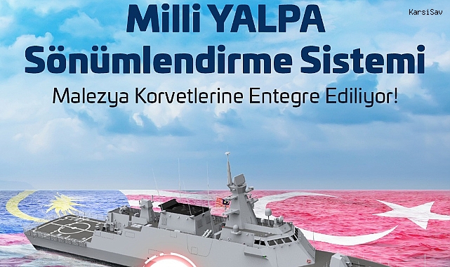 STM yapımı Yalpa Sönümlendirme Sistemi, Malezya korvetlerinde kullanılacak