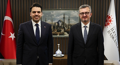 TİKA Başkanı Eren, İletişim Başkanı Duran'ı ziyaret etti