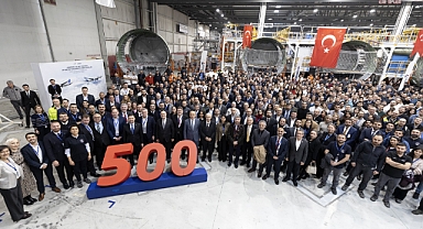 TUSAŞ’tan Airbus A320 için 500’üncü gövde teslimatı