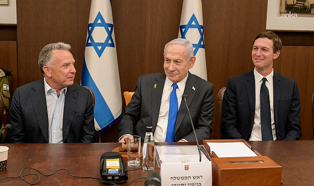 ABD heyeti, İsrail Başbakanı Netanyahu ile