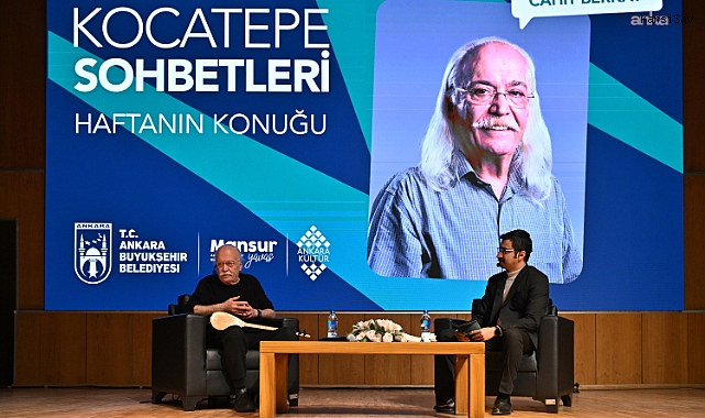 Başkent’te “Kocatepe Sohbetleri” serisinin yeni konuğu Cahit Berkay oldu