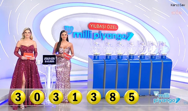Milli Piyango çekilişinde büyük ikramiyeyi kazanan numara belli oldu