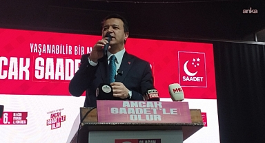 Saadet Partisi Genel Başkanı Arıkan'dan iktidara Gazze için çağrı: 'One minute Kushner' demek için Davos'a gerek yok