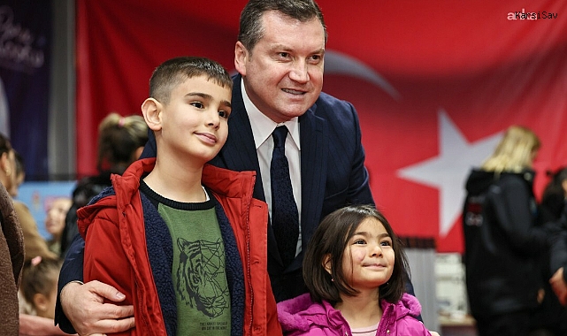Silivri Belediye Başkanı Balcıoğlu, çocuklarla bir araya geldi