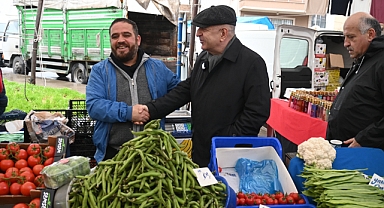 Ümit Özdağ Tuzla Pazarında Nabız Tuttu: 