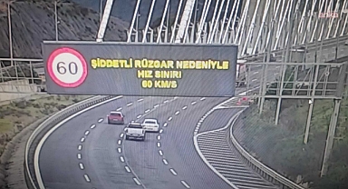 Yavuz Sultan Selim Köprüsü'nde şiddetli rüzgar alarmı 2'nci seviyeye çıkarıldı